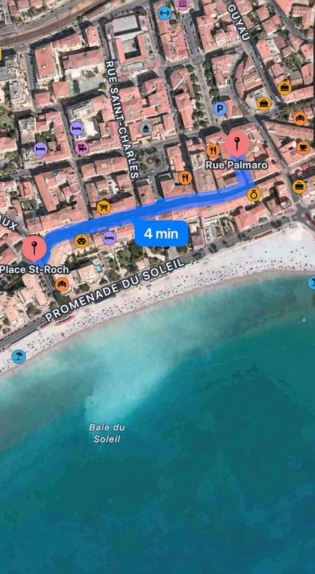 Sublime T2/ Cosy/ Clim/ Parking/Plage Mentona Zewnętrze zdjęcie